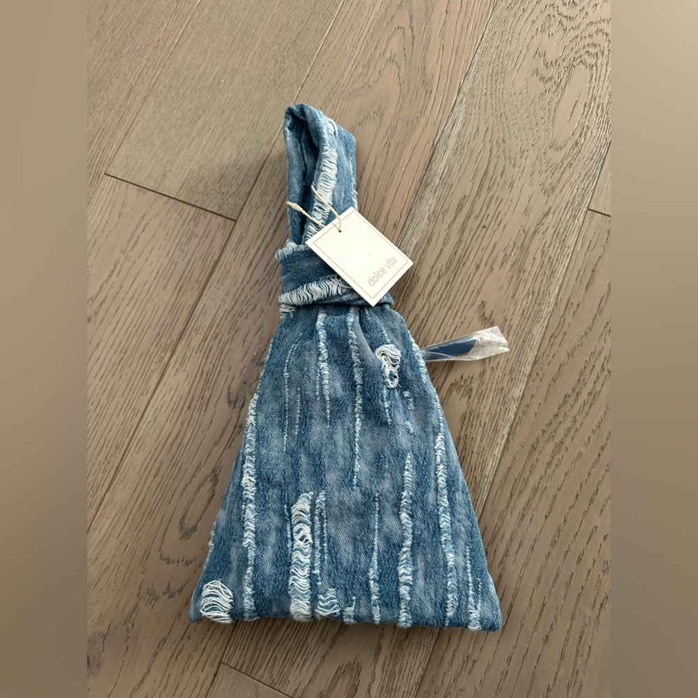 Dolce Vita - Denim Wristlet
